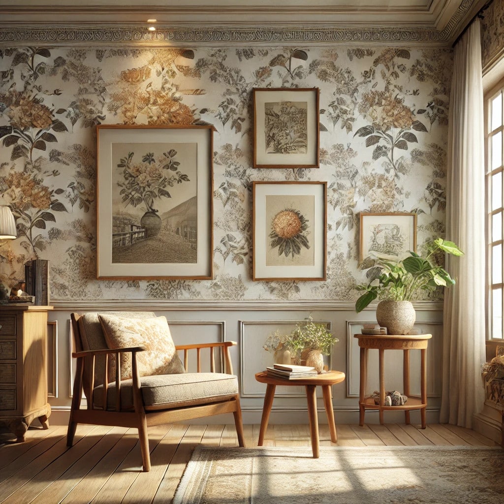 Jedwabne tapety papierowe