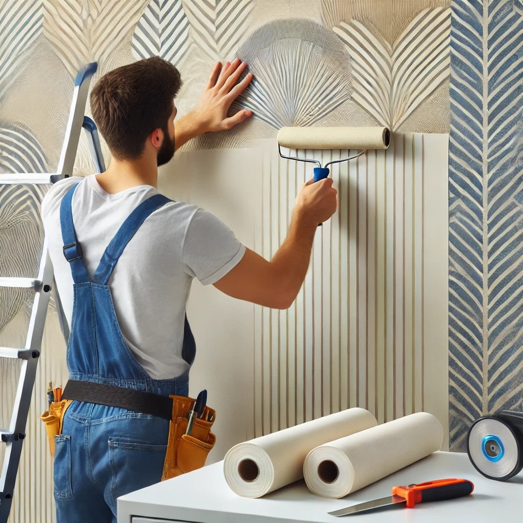 Jedwabne usługi tapetowania cennik