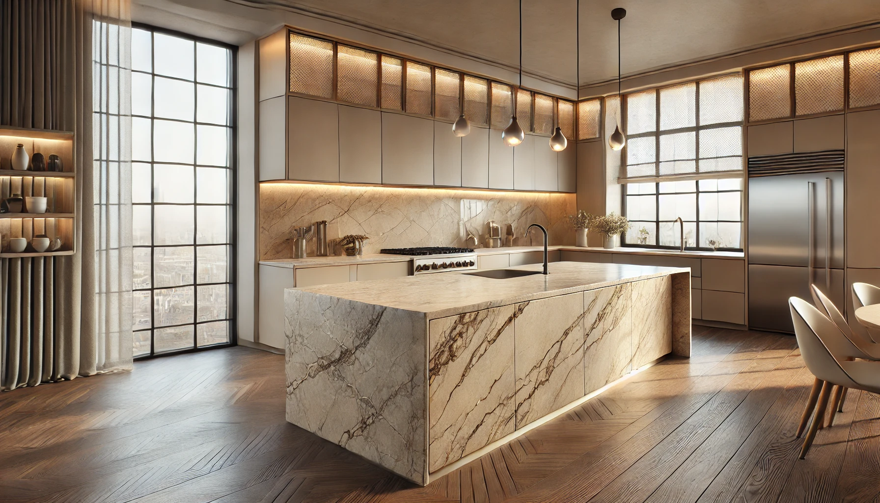 kamienny blat kuchenny Lipsk