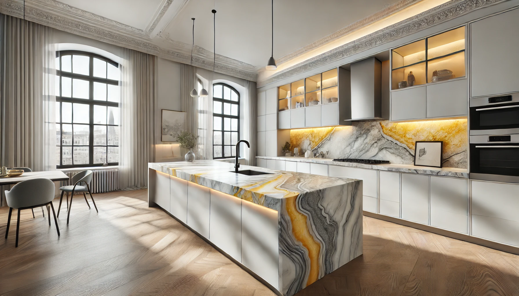 kamienny blat kuchenny Suwałki