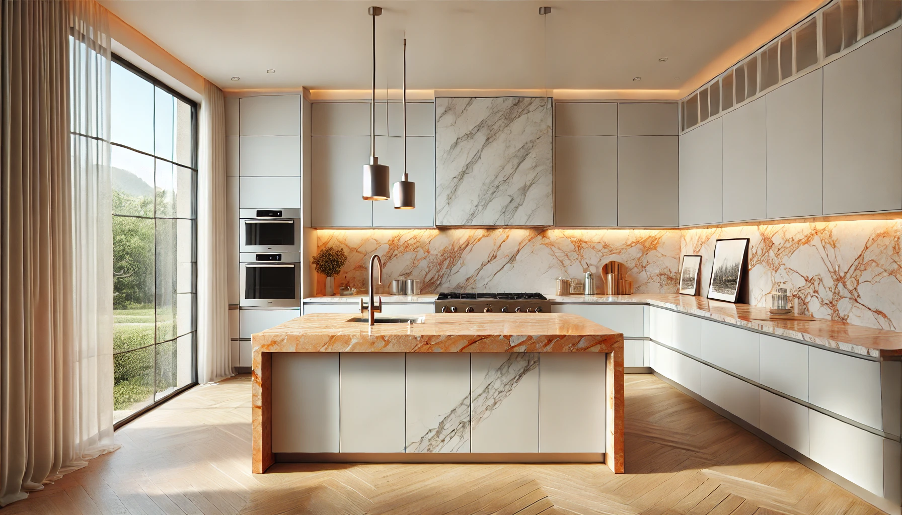 kamienny blat kuchenny Tłuszcz