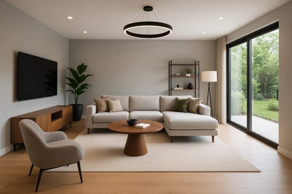 sokolka wnetrze salonu dom jednorodzinny