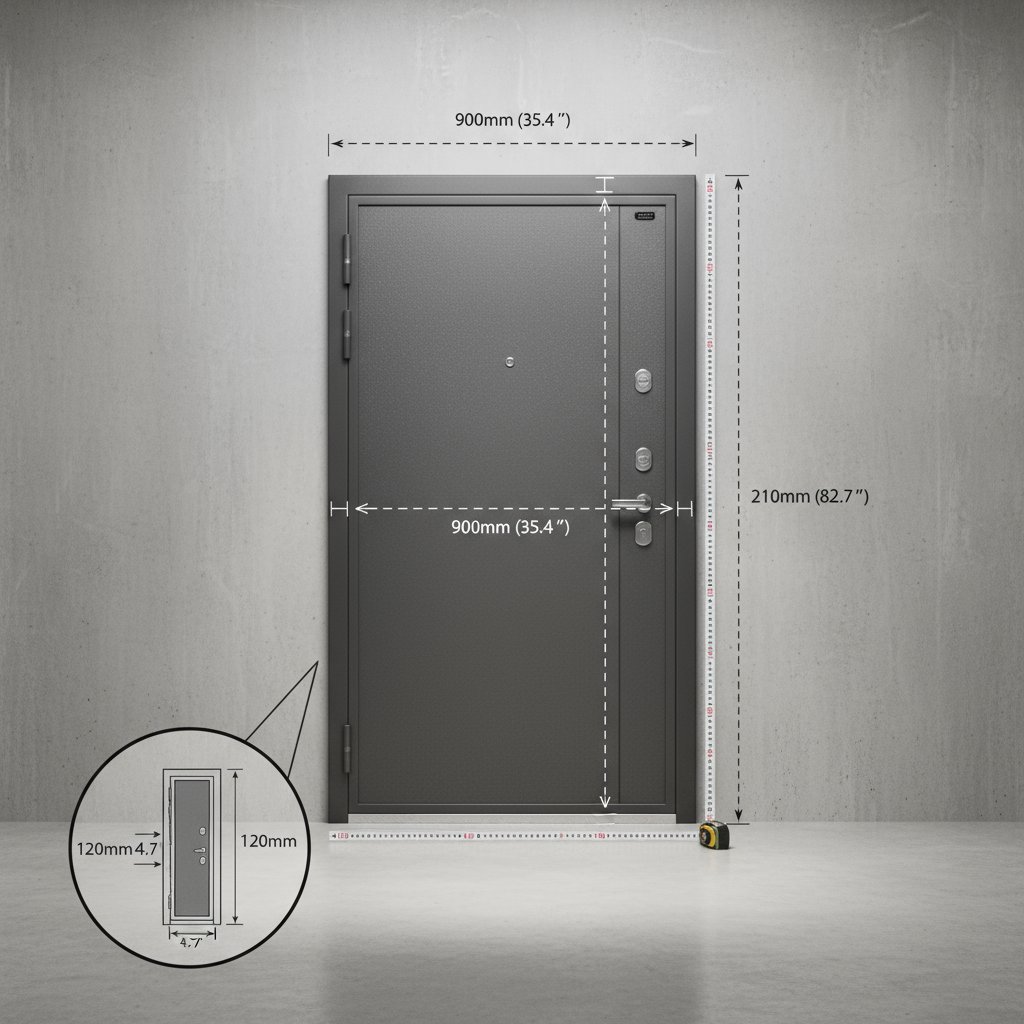 Wymiary standardowe drzwi antywłamaniowych są kluczowe dla zapewnienia odpowiedniego poziomu bezpieczeństwa i dopasowan...